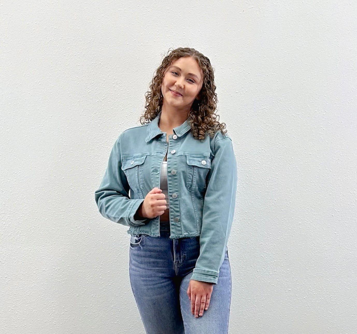 Mica Teal Jacket