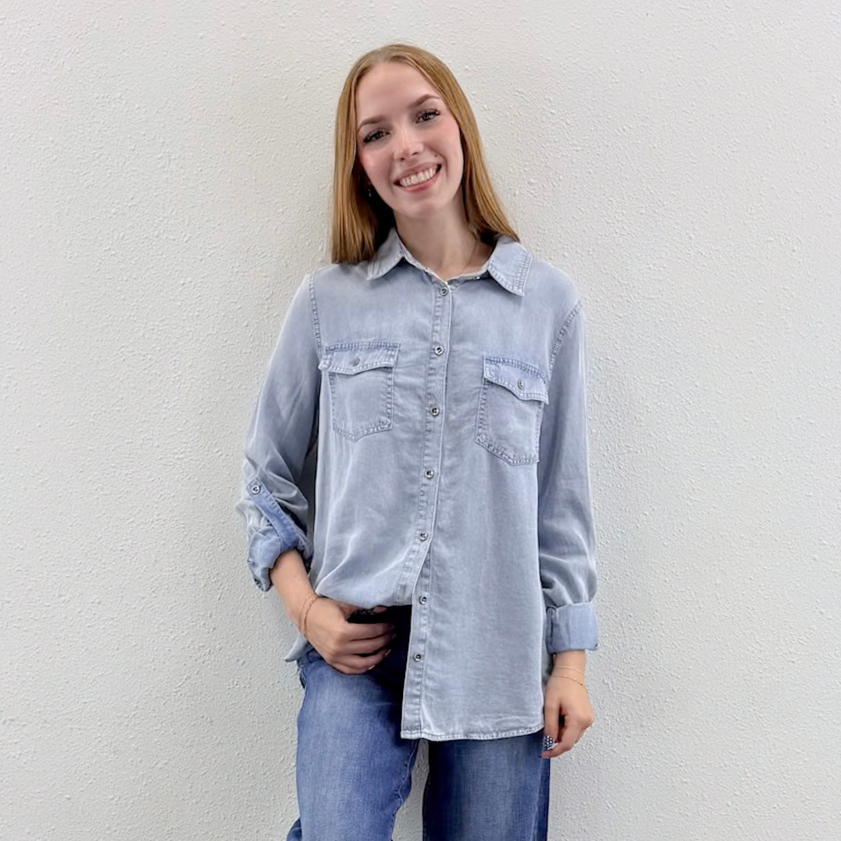 Chambray Button Down
