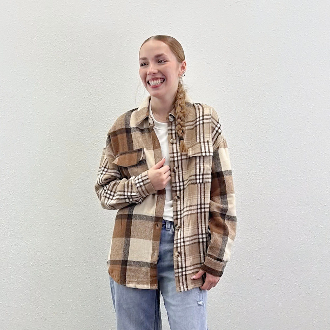 Patchwork Shacket