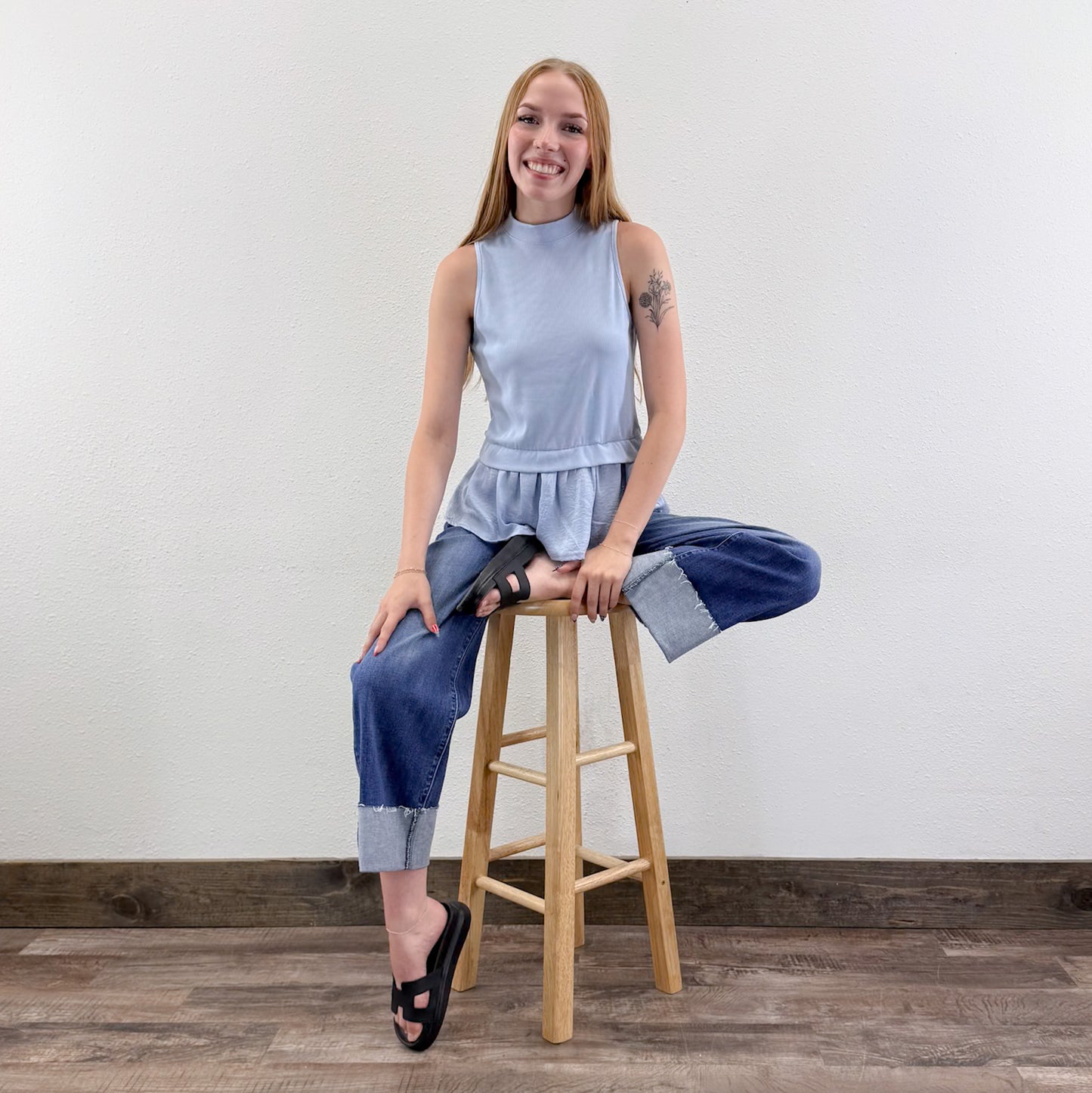 Mock Neck Tank