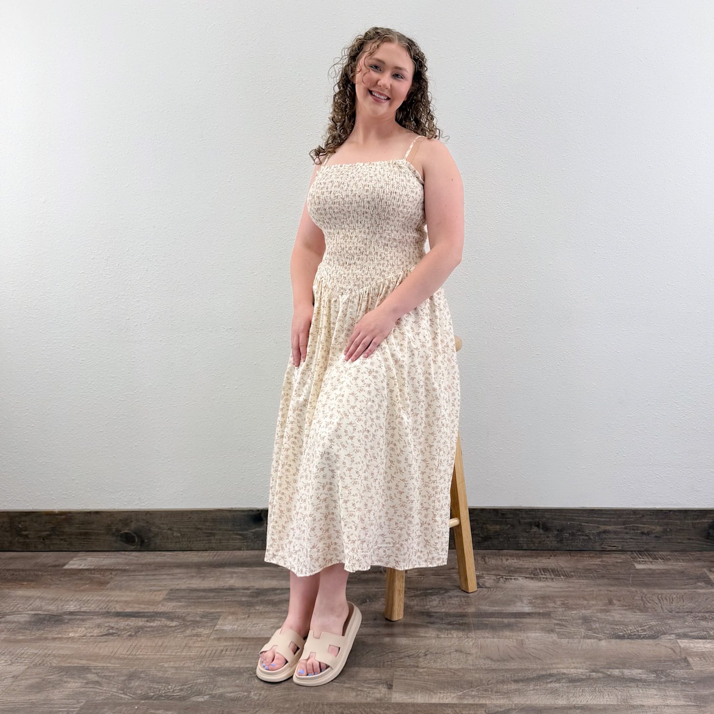 Floral Drop Dress