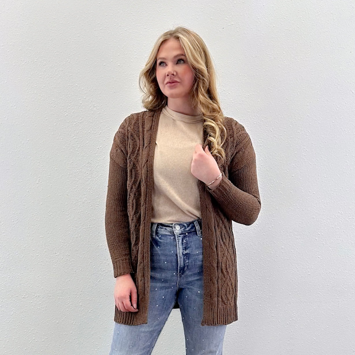 Chenille Cardigan