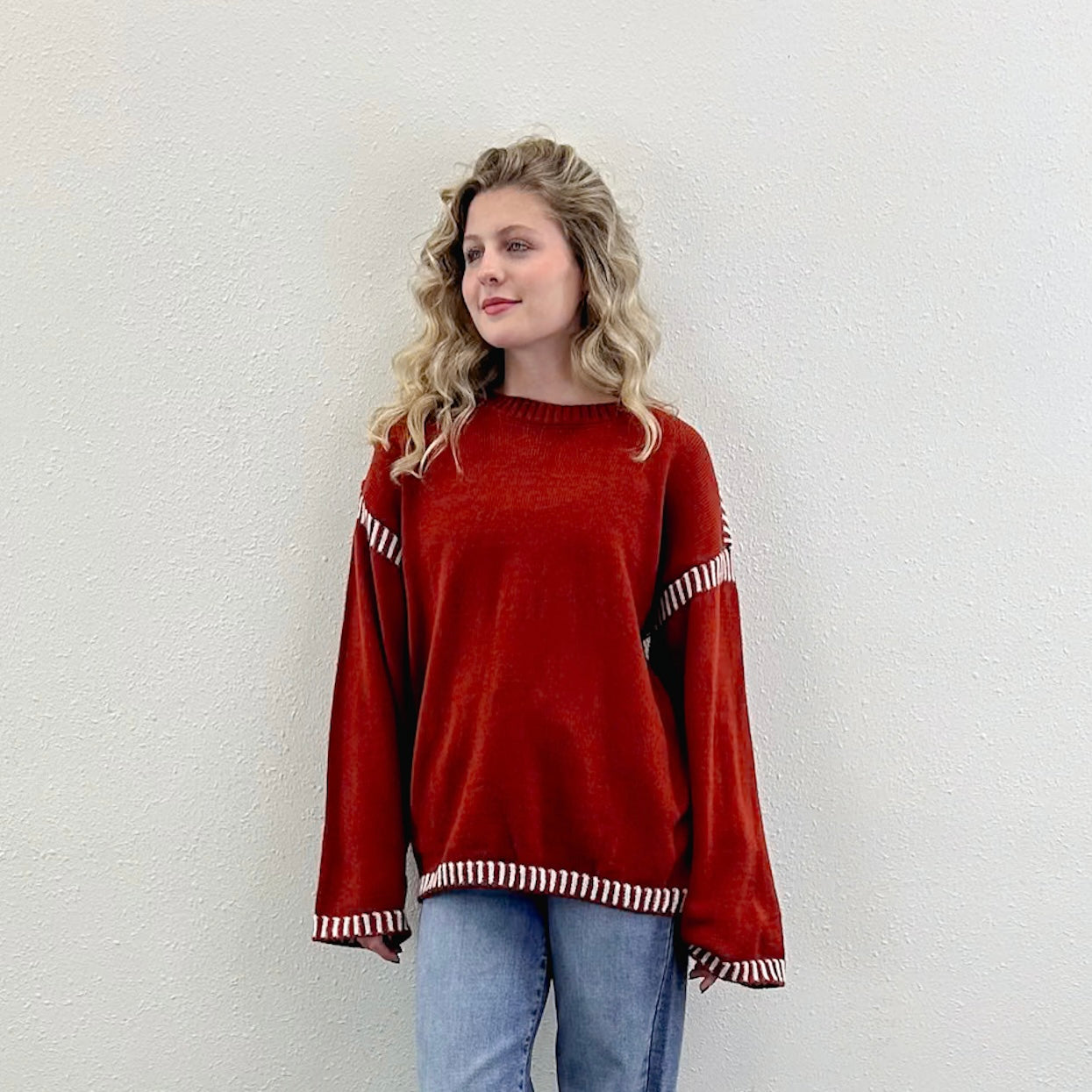 Spliced Sweater