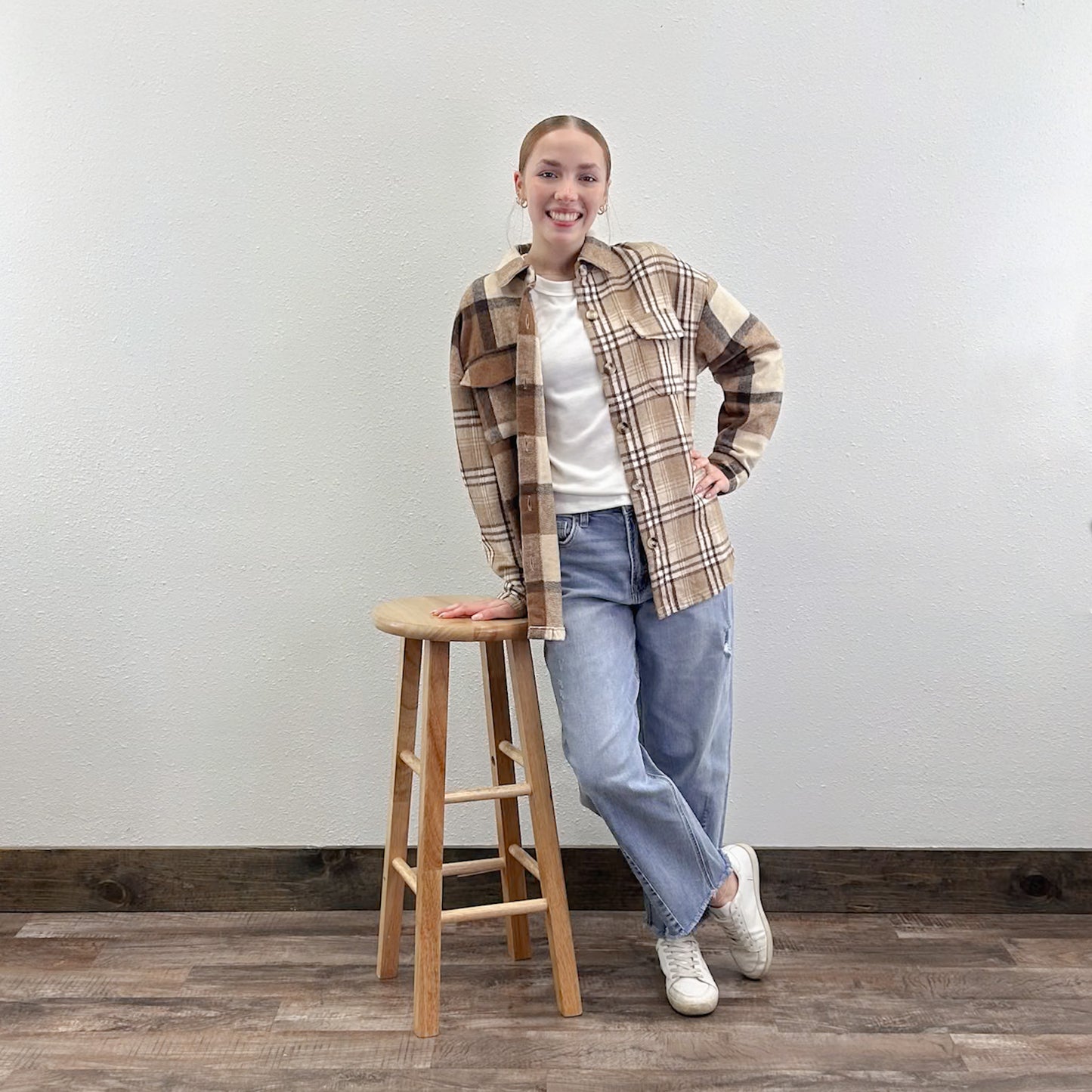 Patchwork Shacket