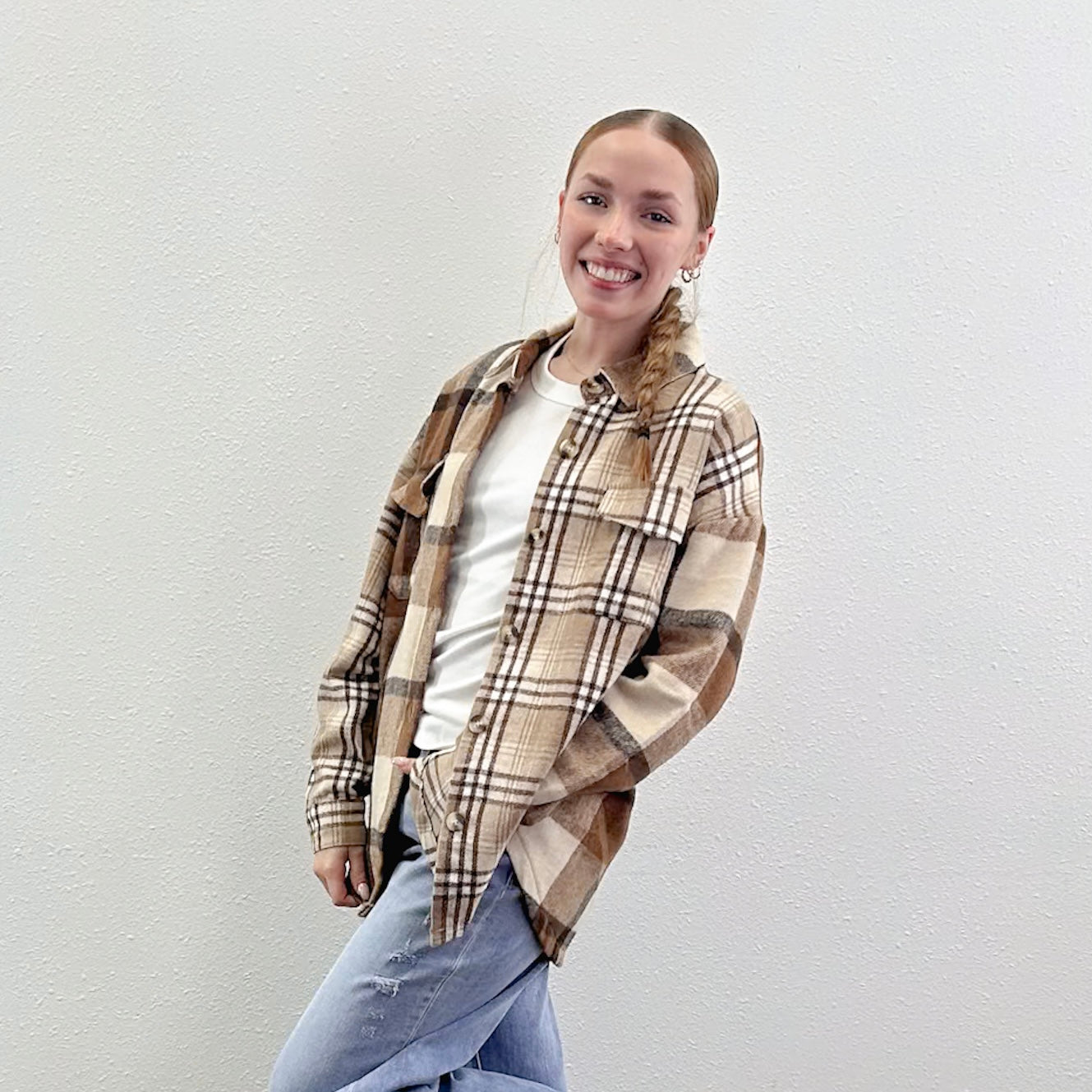 Patchwork Shacket