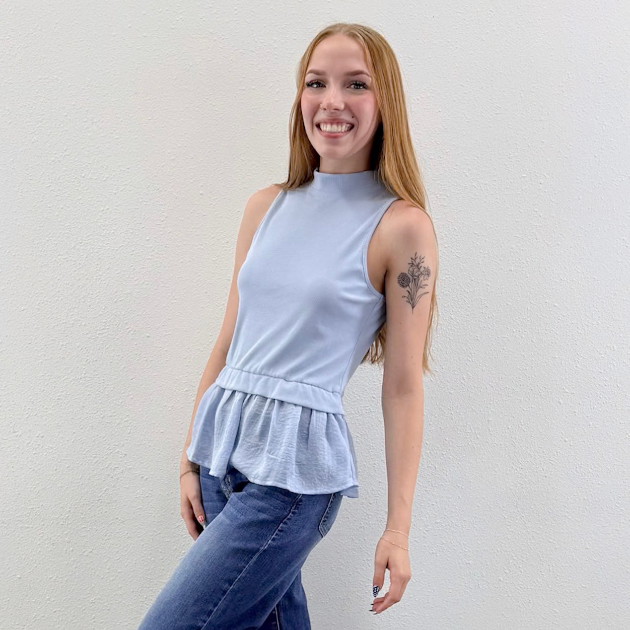 Mock Neck Tank