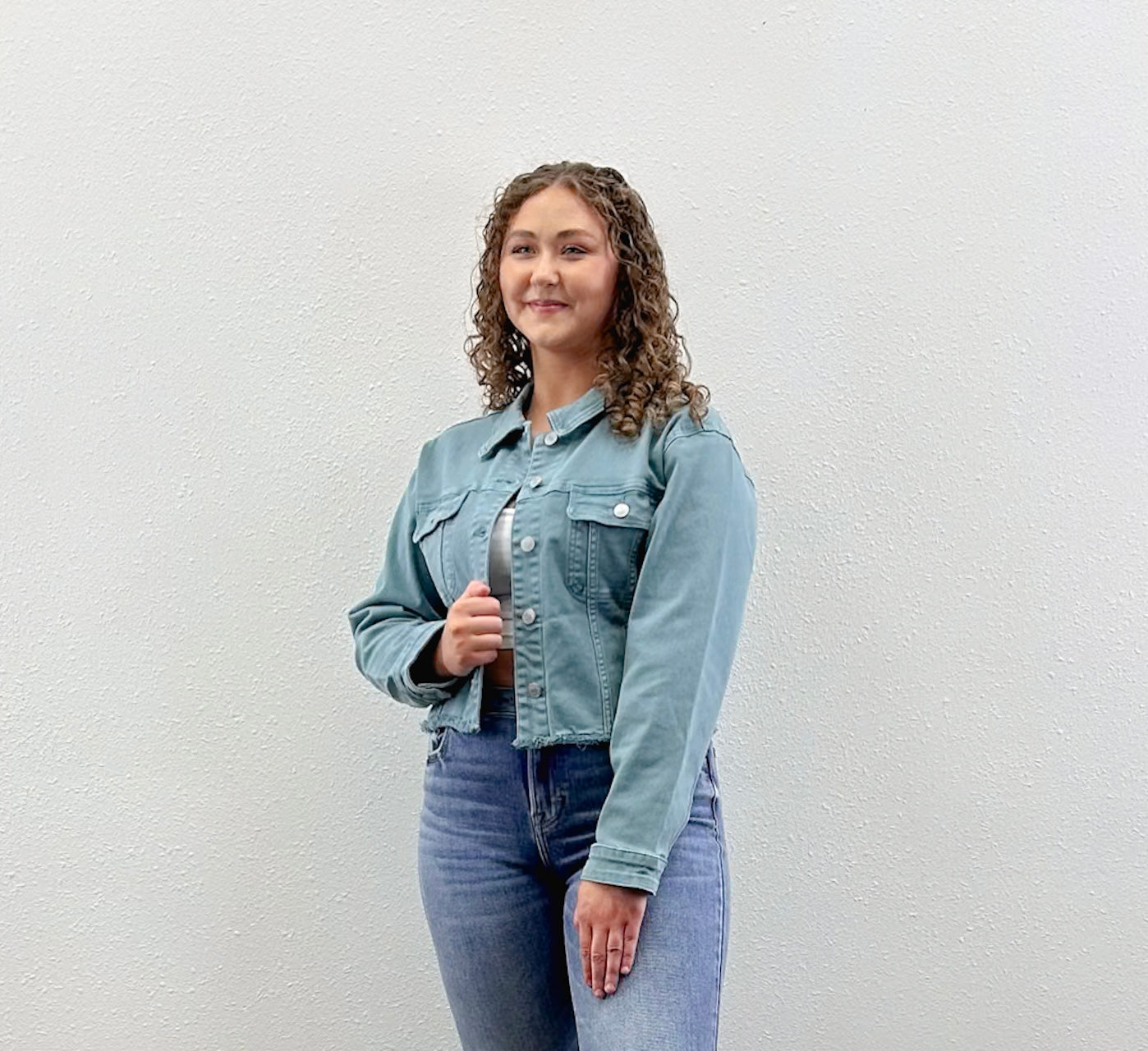 Mica Teal Jacket