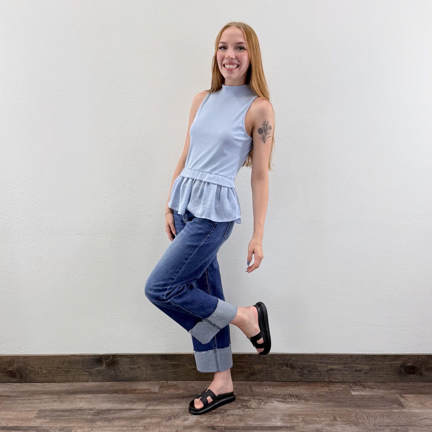 Mock Neck Tank