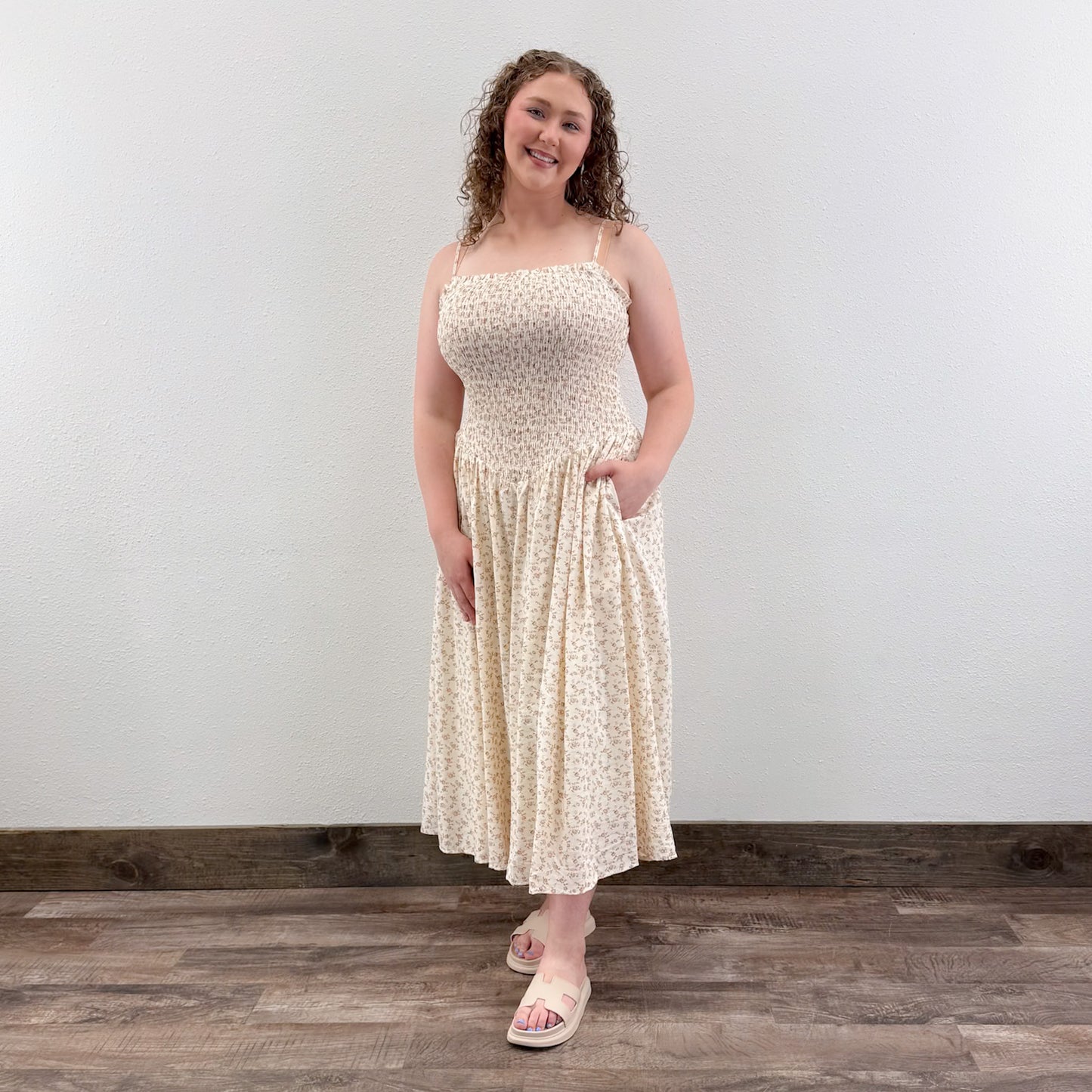 Floral Drop Dress