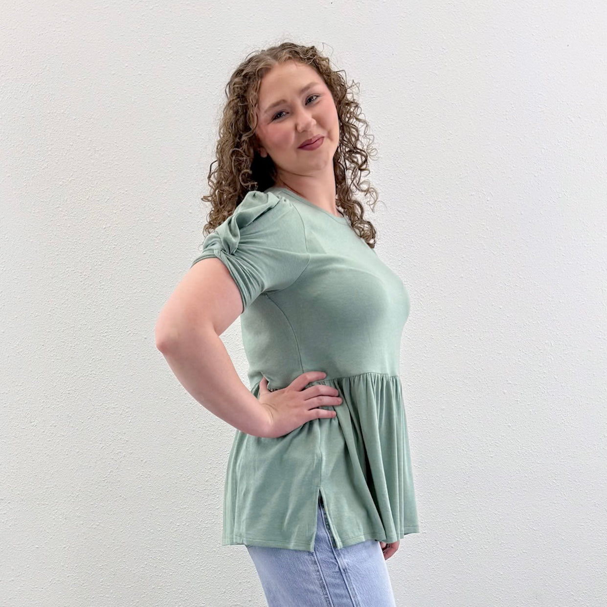 Peplum Top