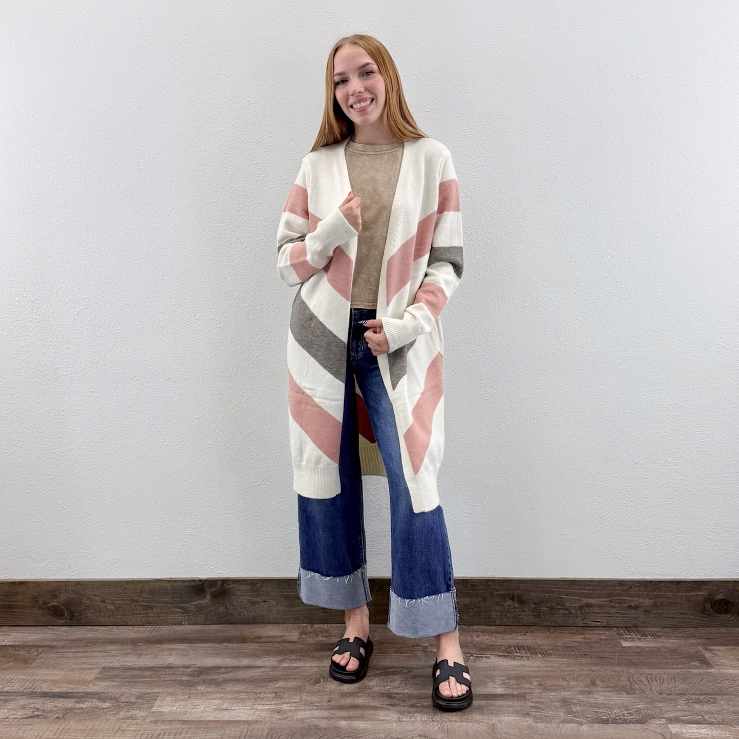Chevron Cardigan