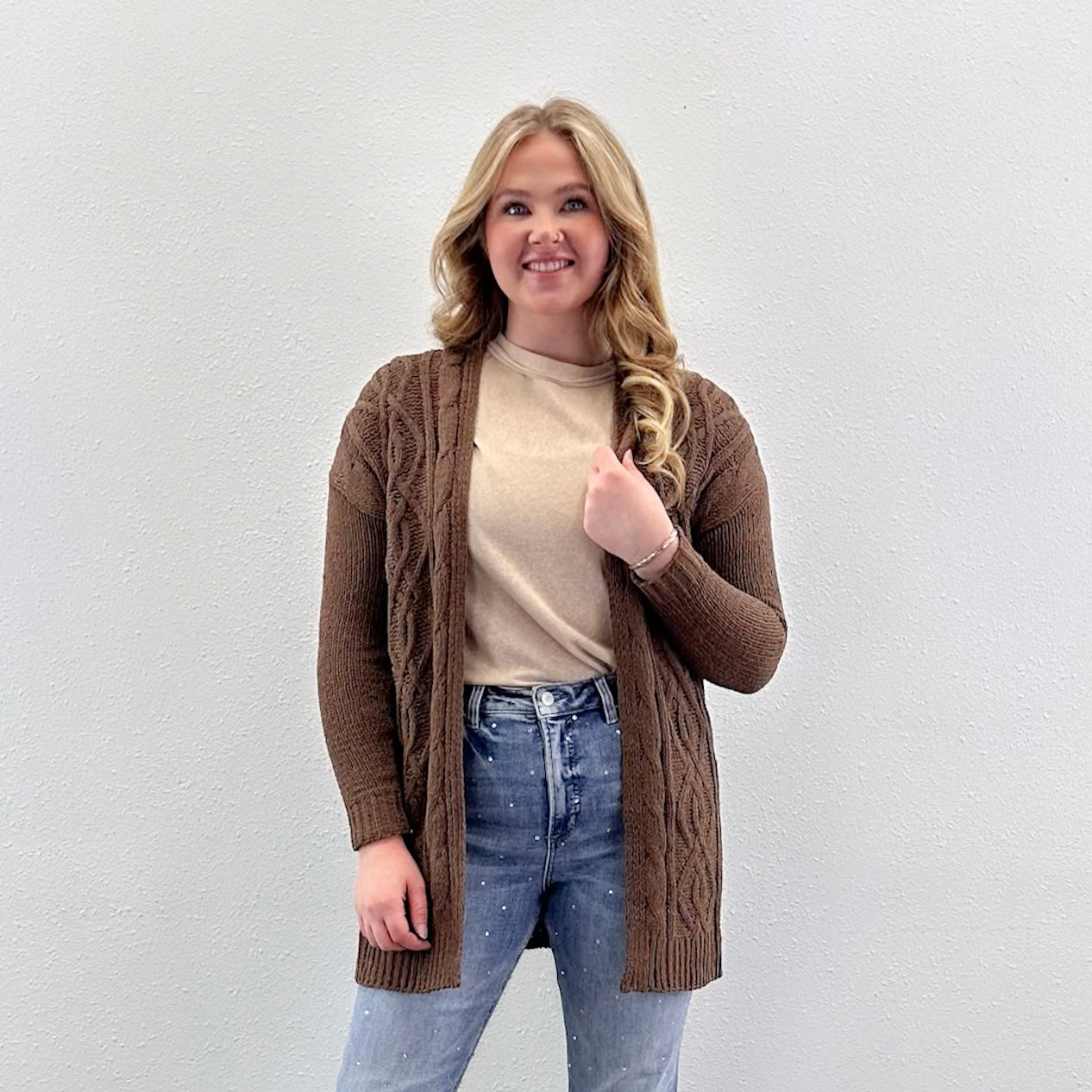 Chenille Cardigan