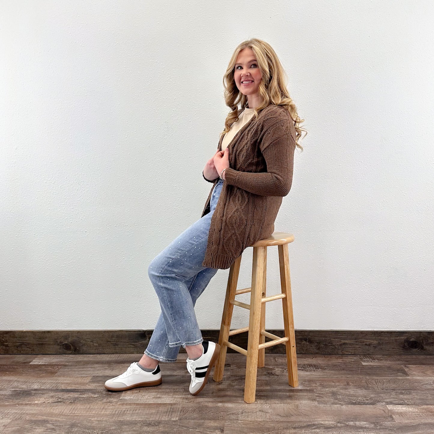 Chenille Cardigan