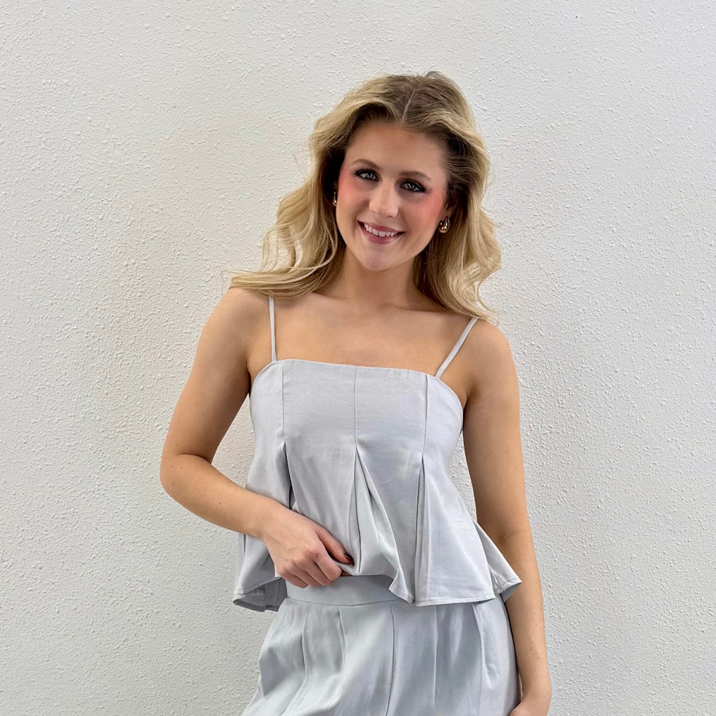 Pleated Tank Top