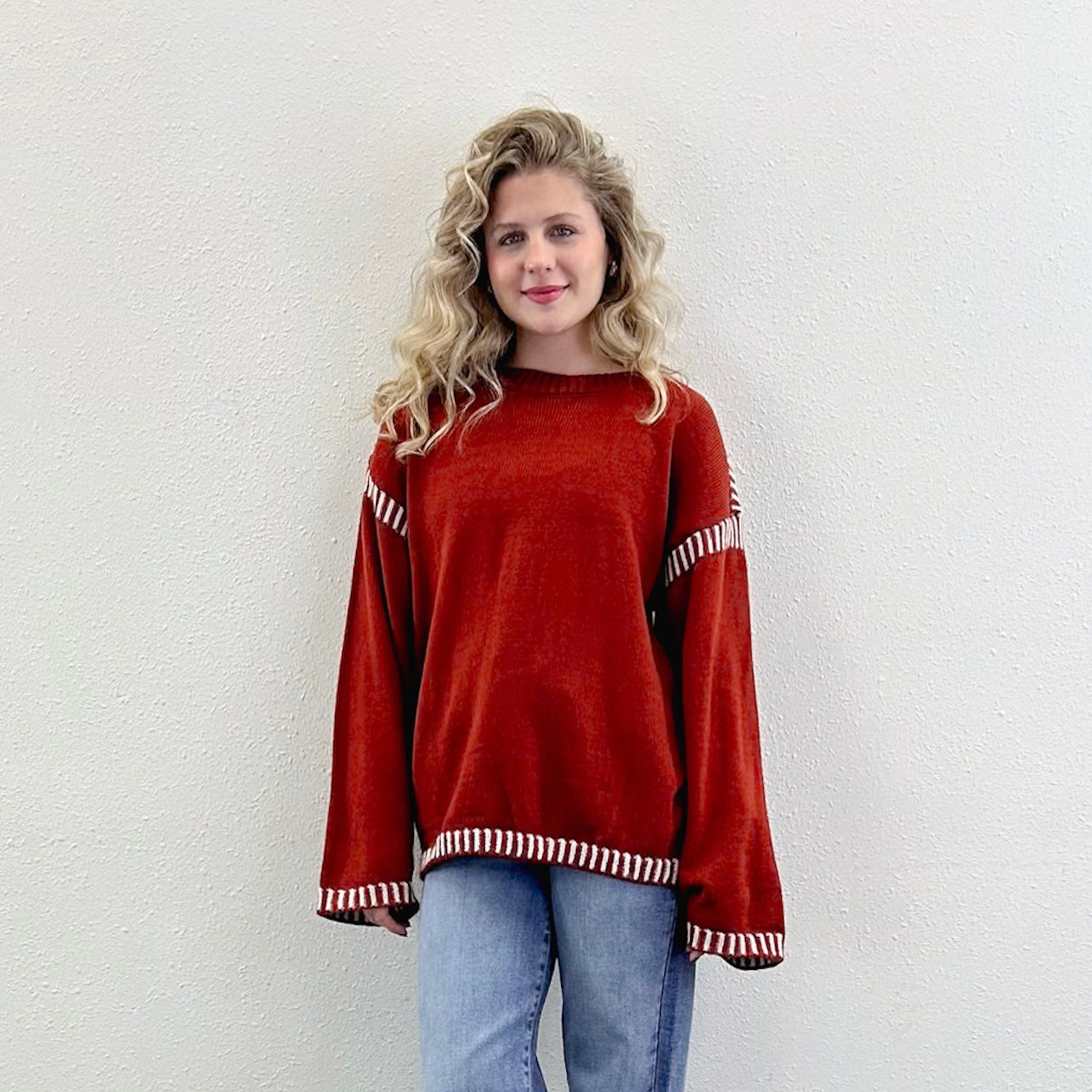 Spliced Sweater