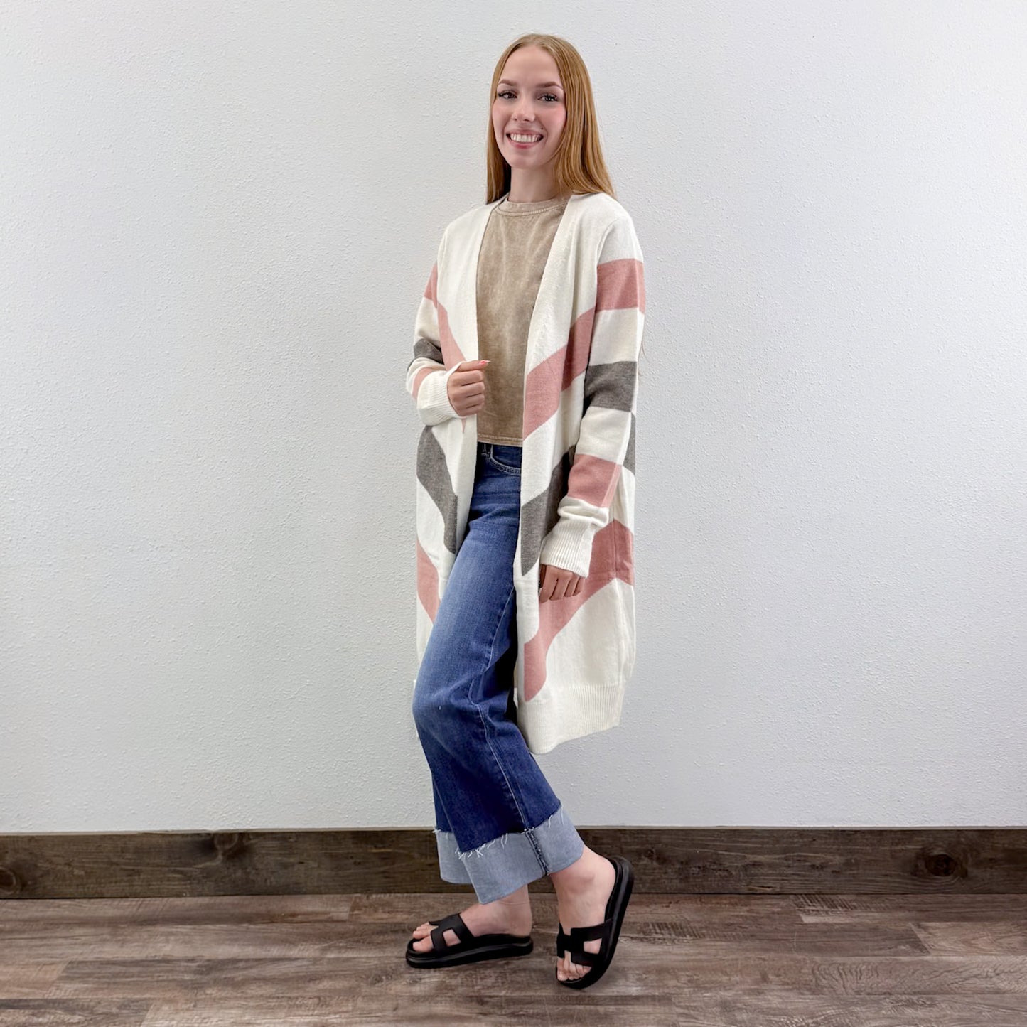 Chevron Cardigan