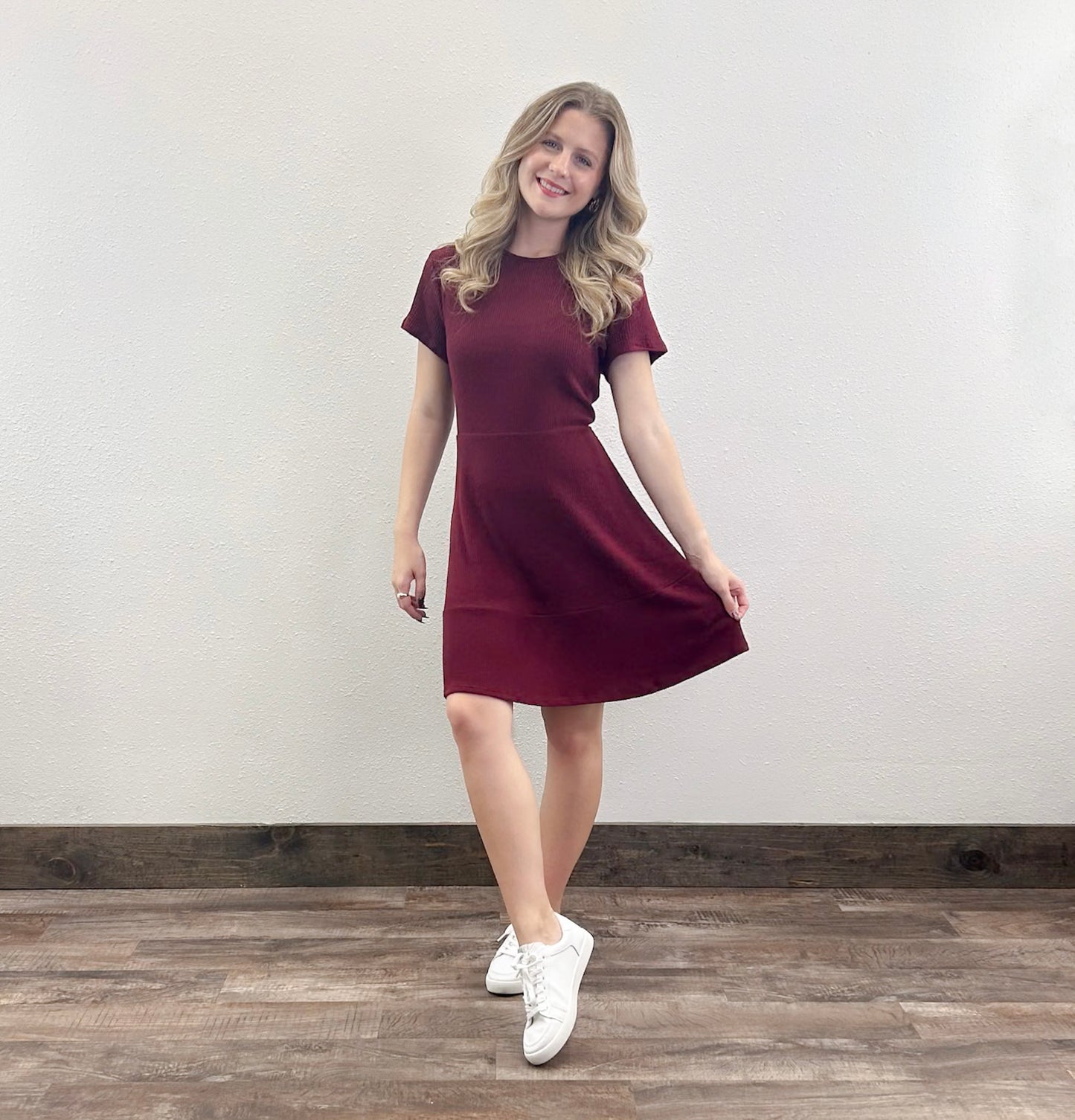 Hacci Skater Dress