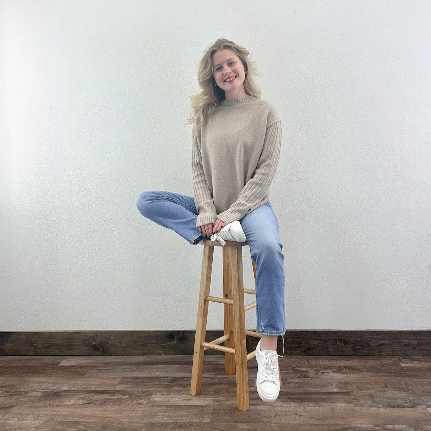 Raised Seam Sweater