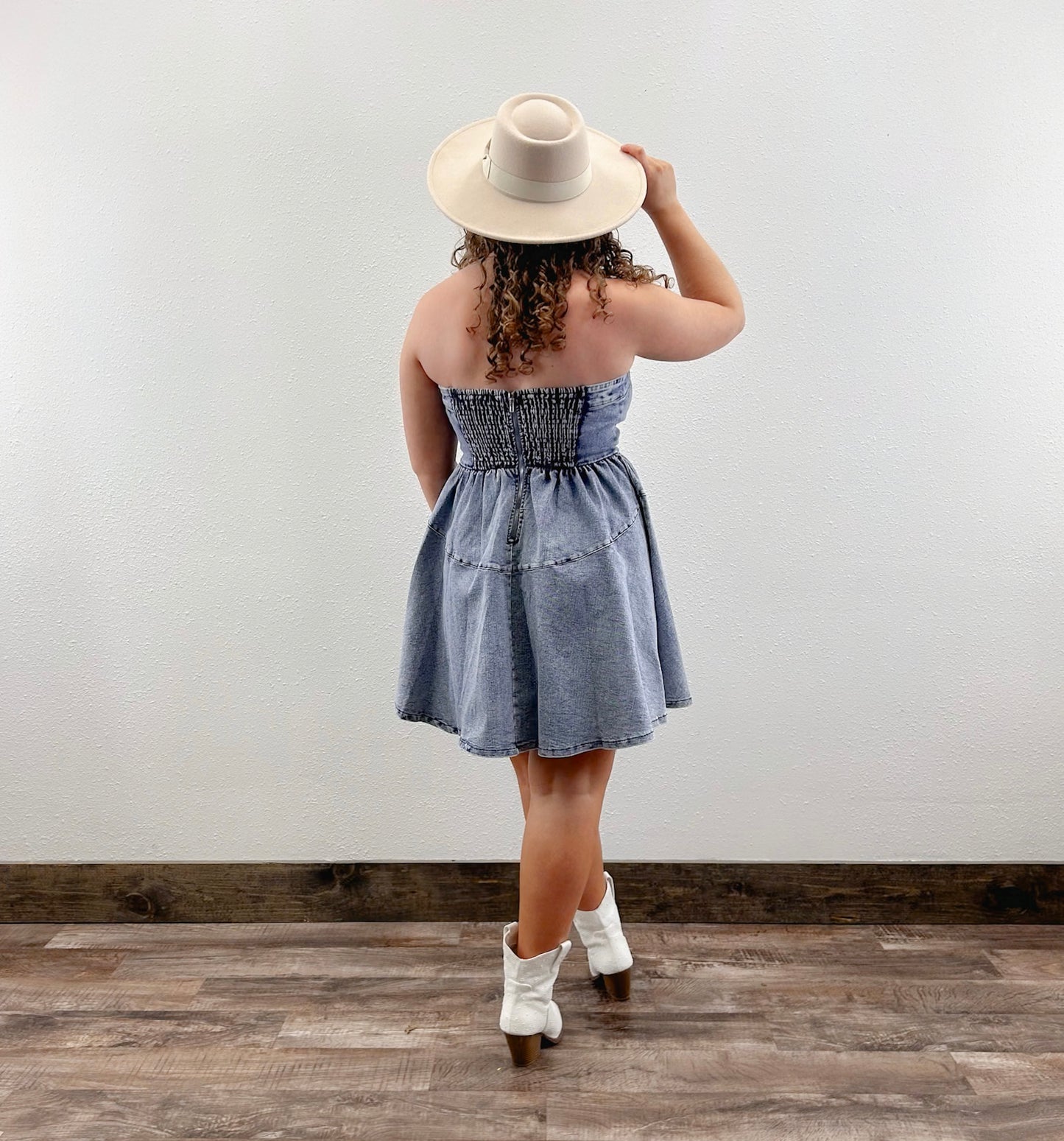 Denim Mini Dress