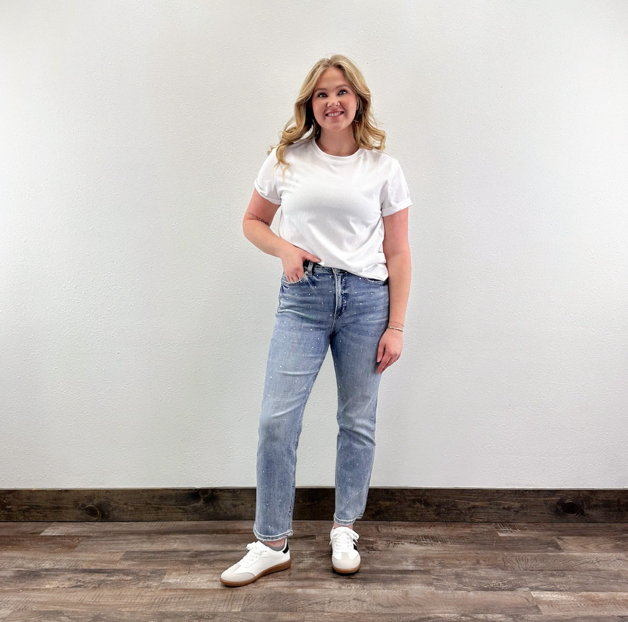 Rhinestone Jeans