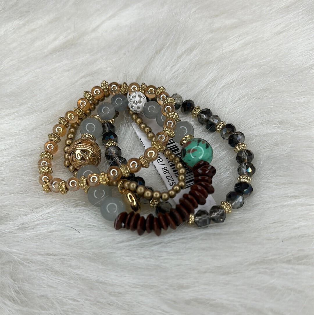 Boho Wood Bracelet