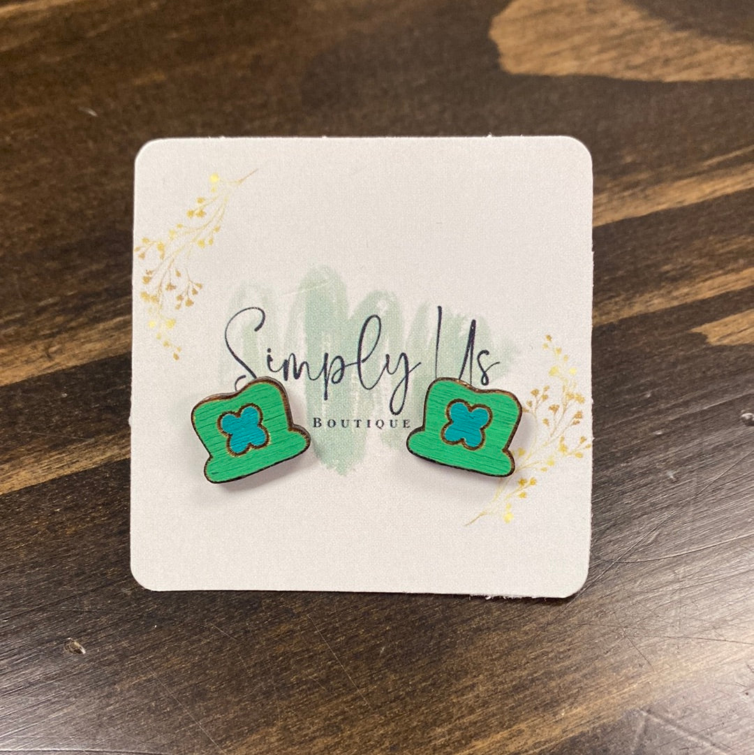 Shamrock Hat Stud