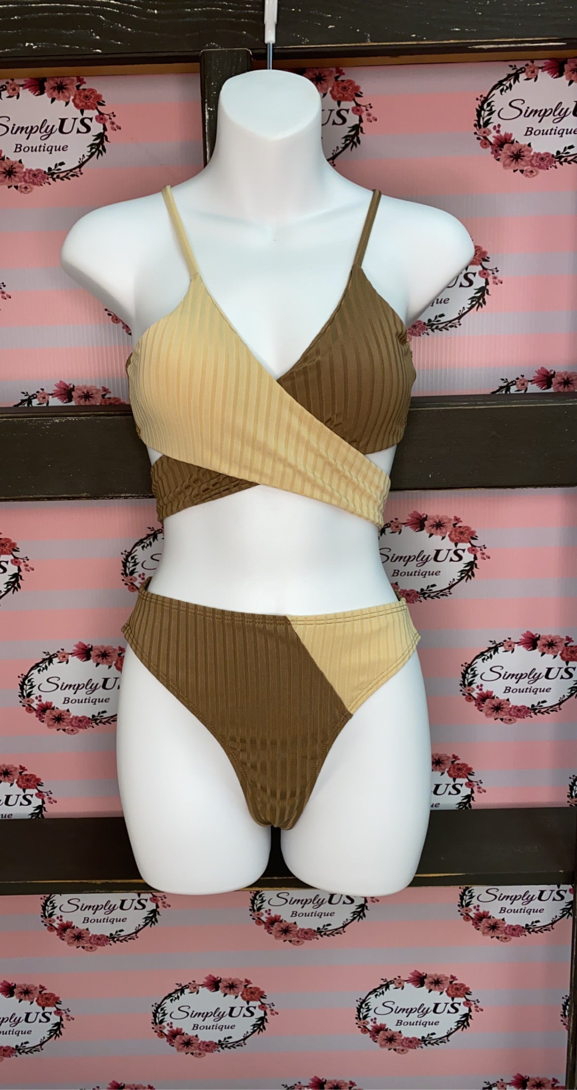 Criss Cross Swim Suit
