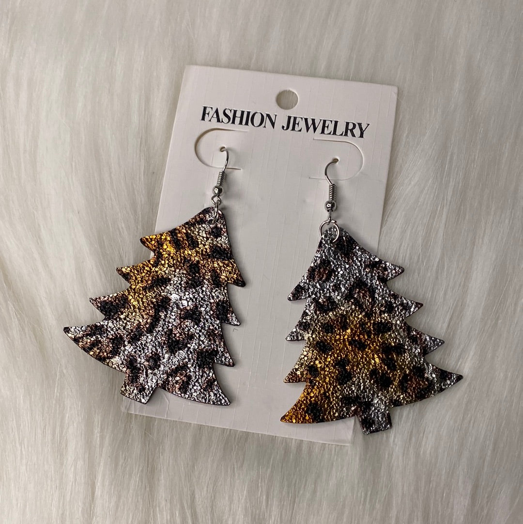 Leopard Tree Earing