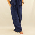 Eyelet Pants