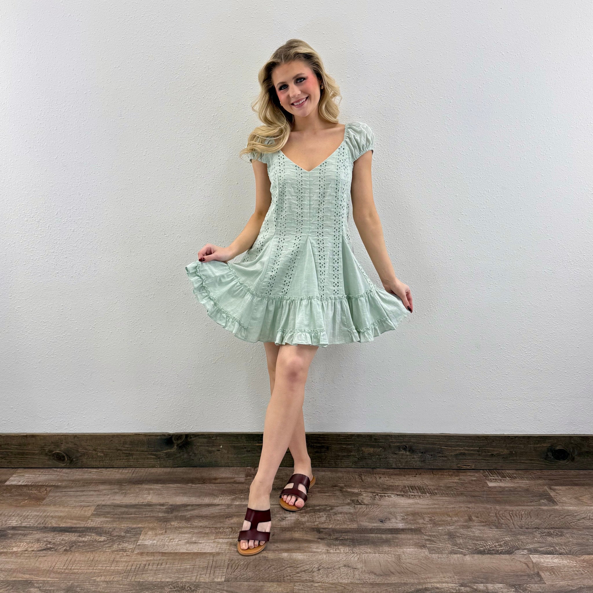 Eyelet Dress