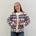 Buttoned Fleece Jacket