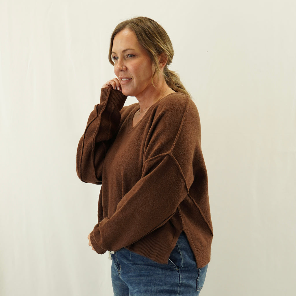 Maple knit sweater