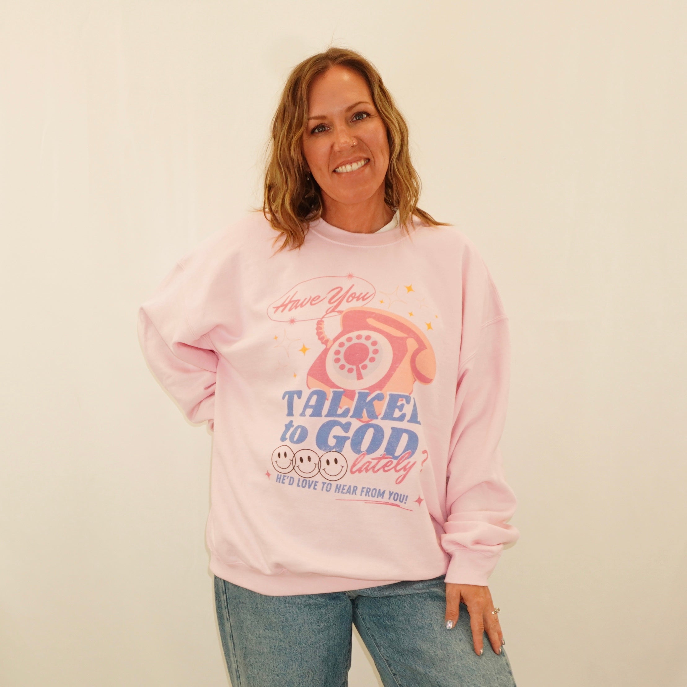 Talk to God Crewneck