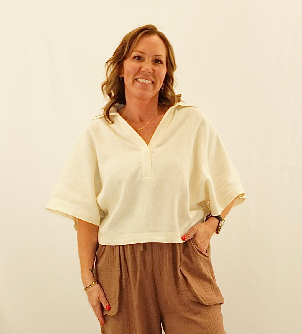 Drape Blouse