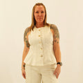 Cream Vest/Top