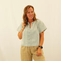 Allie Denim Top