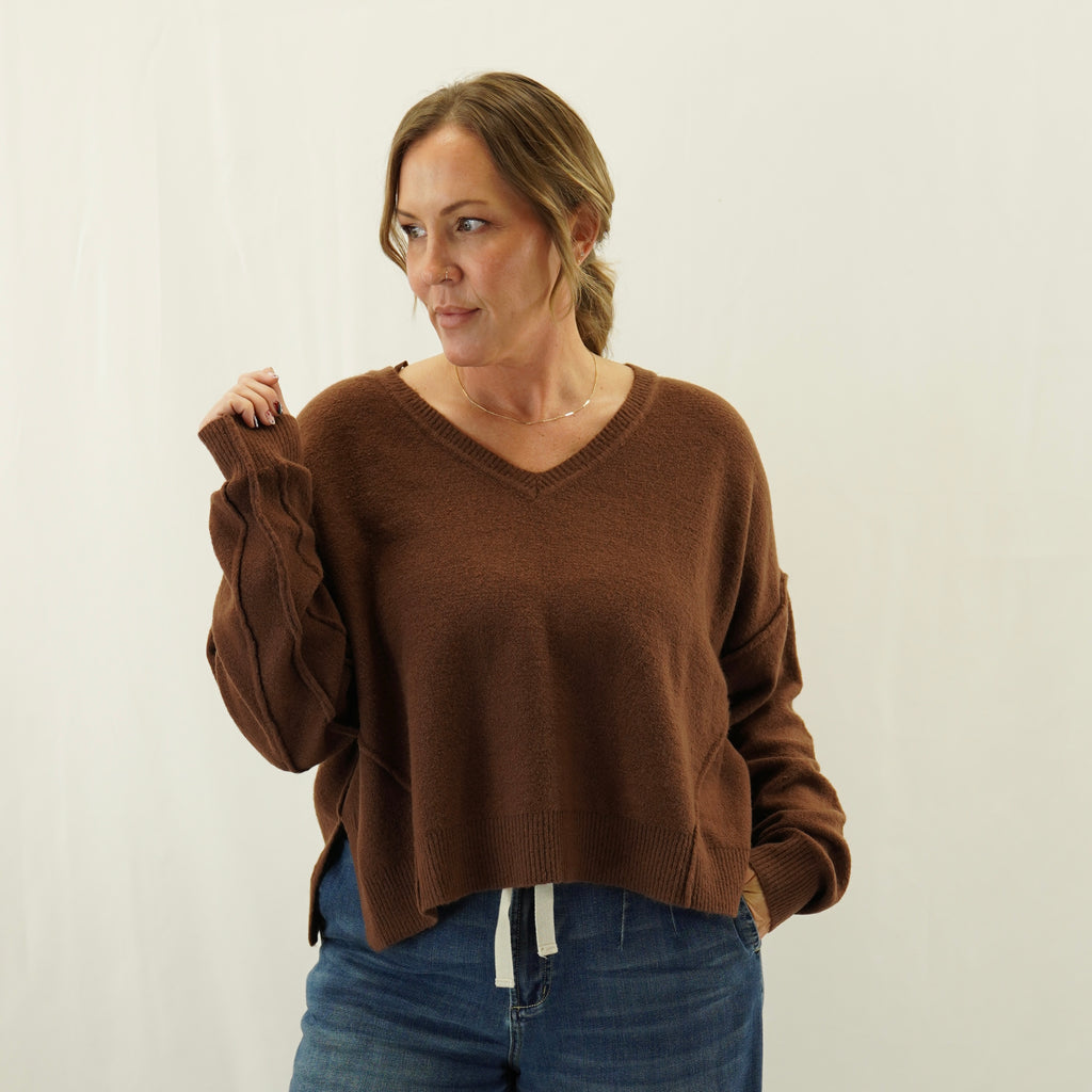 Maple knit sweater