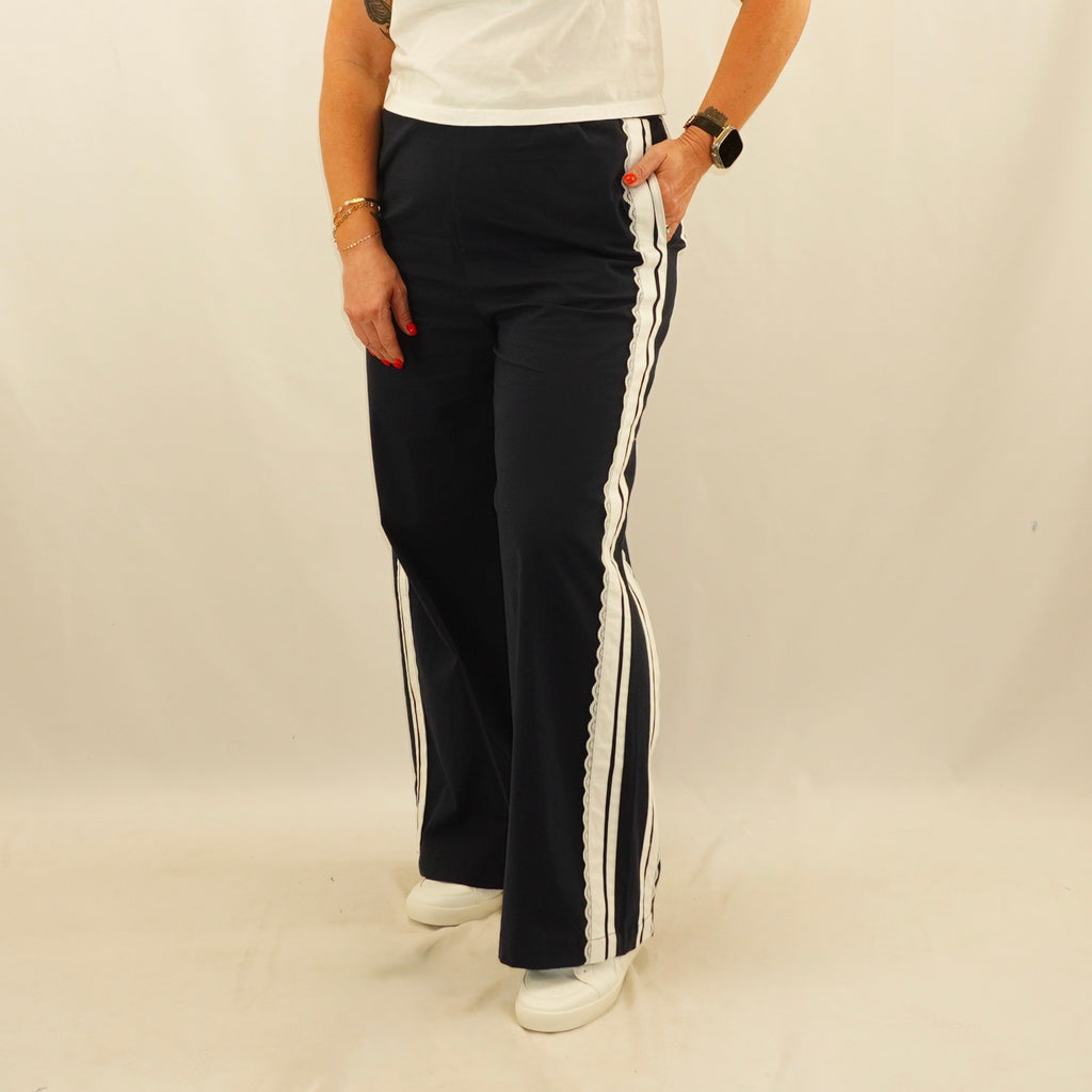 Lace Track Pants