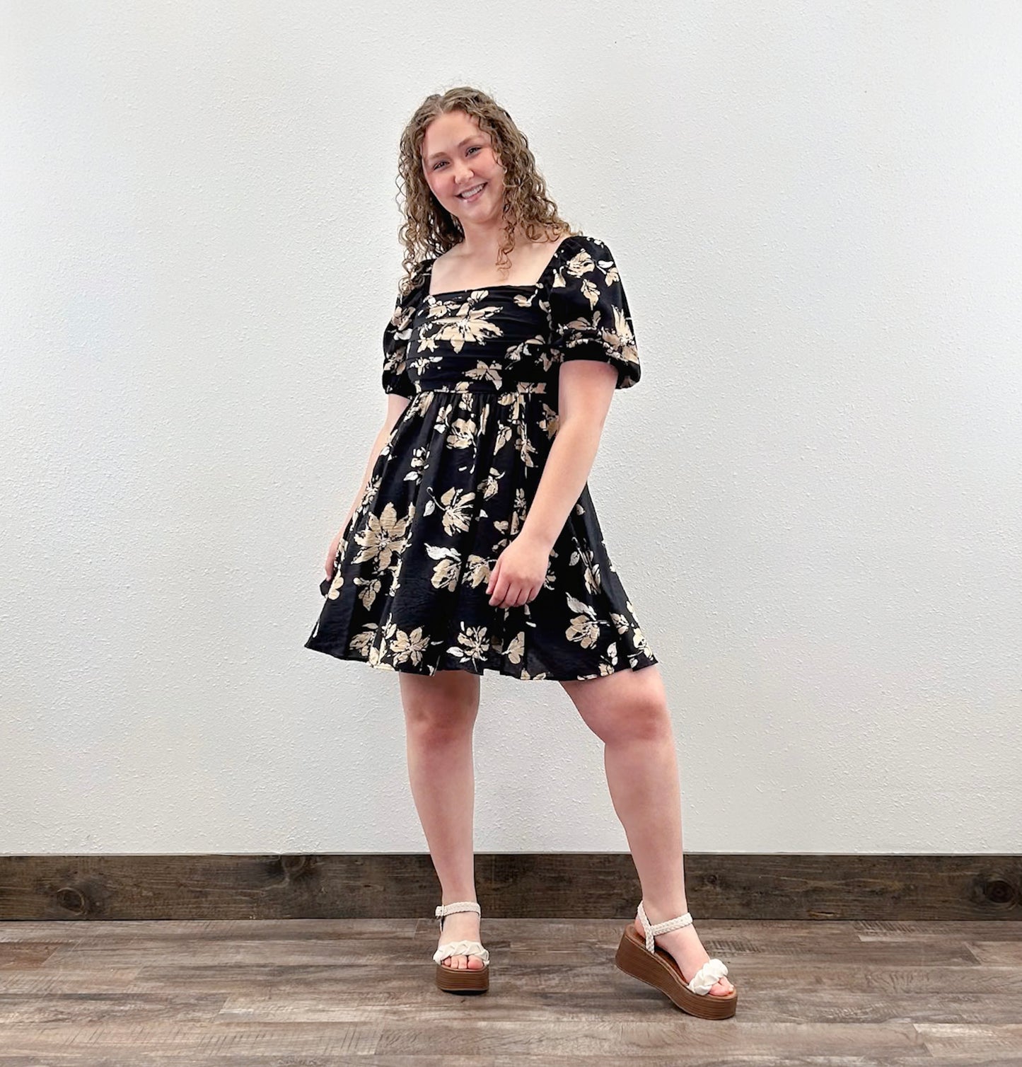 Floral Mini Dress