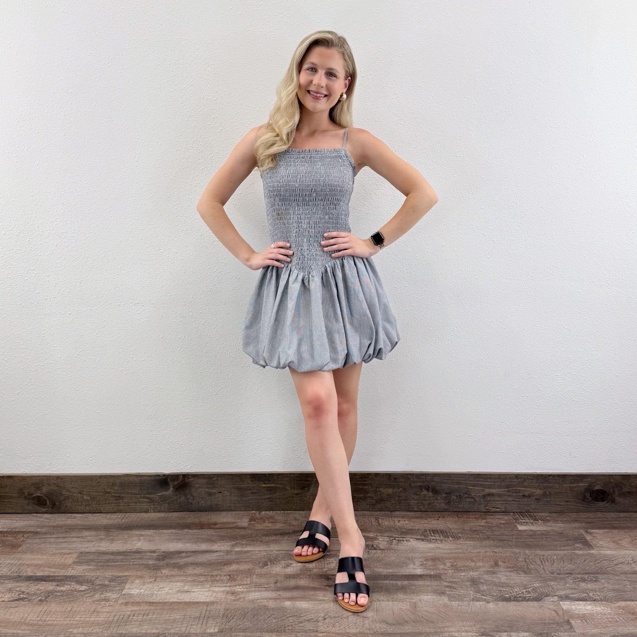 Bubble Mini Dress