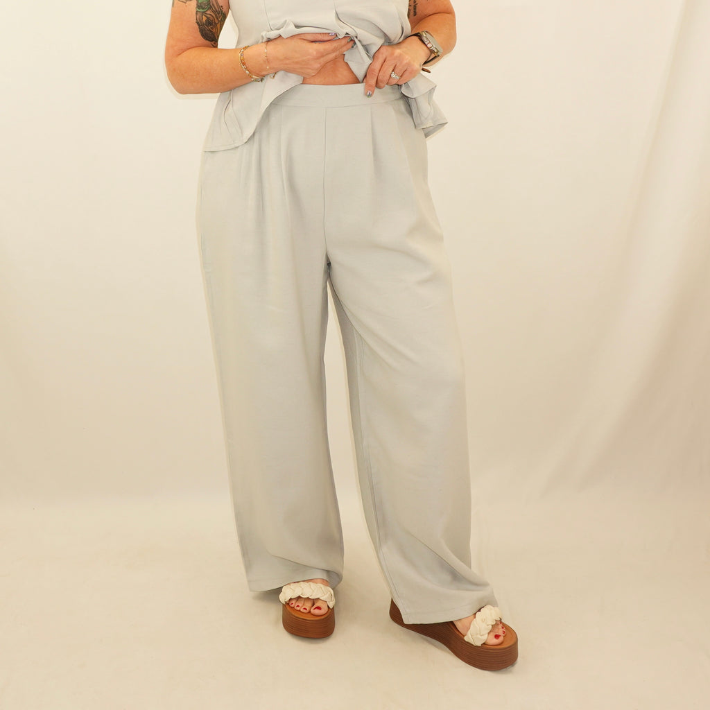 Pleated Pants