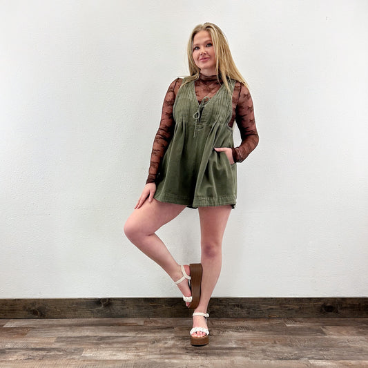 Olive Romper