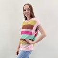Crochet Color block Top