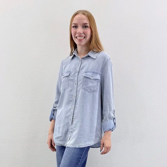 Chambray Button Down