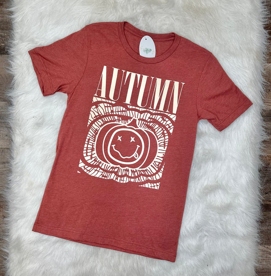 Autumn Smiley Tee