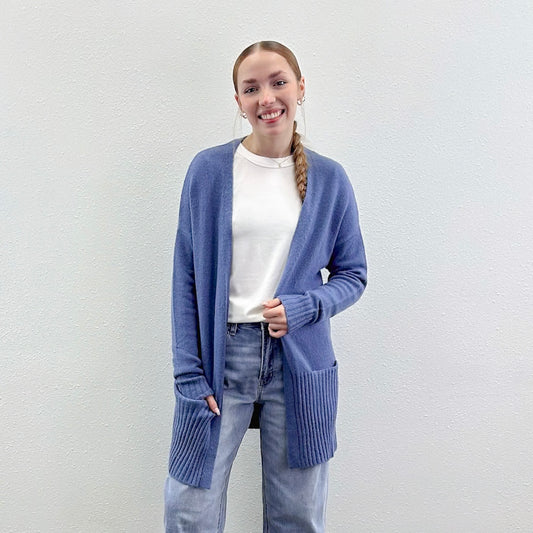 Blue Cardigan