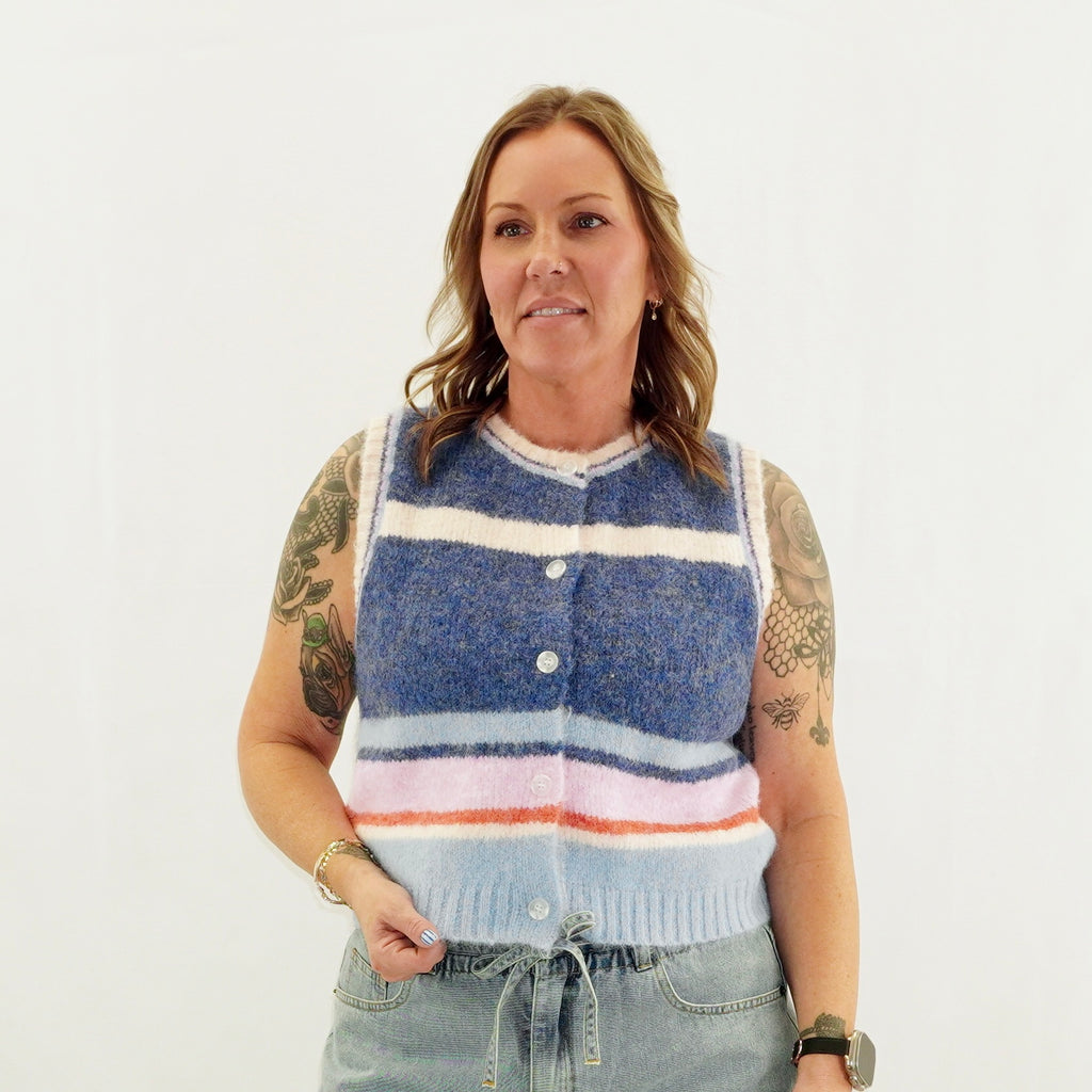 Blue Sweater Vest
