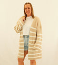 Striped Maxi Cardi