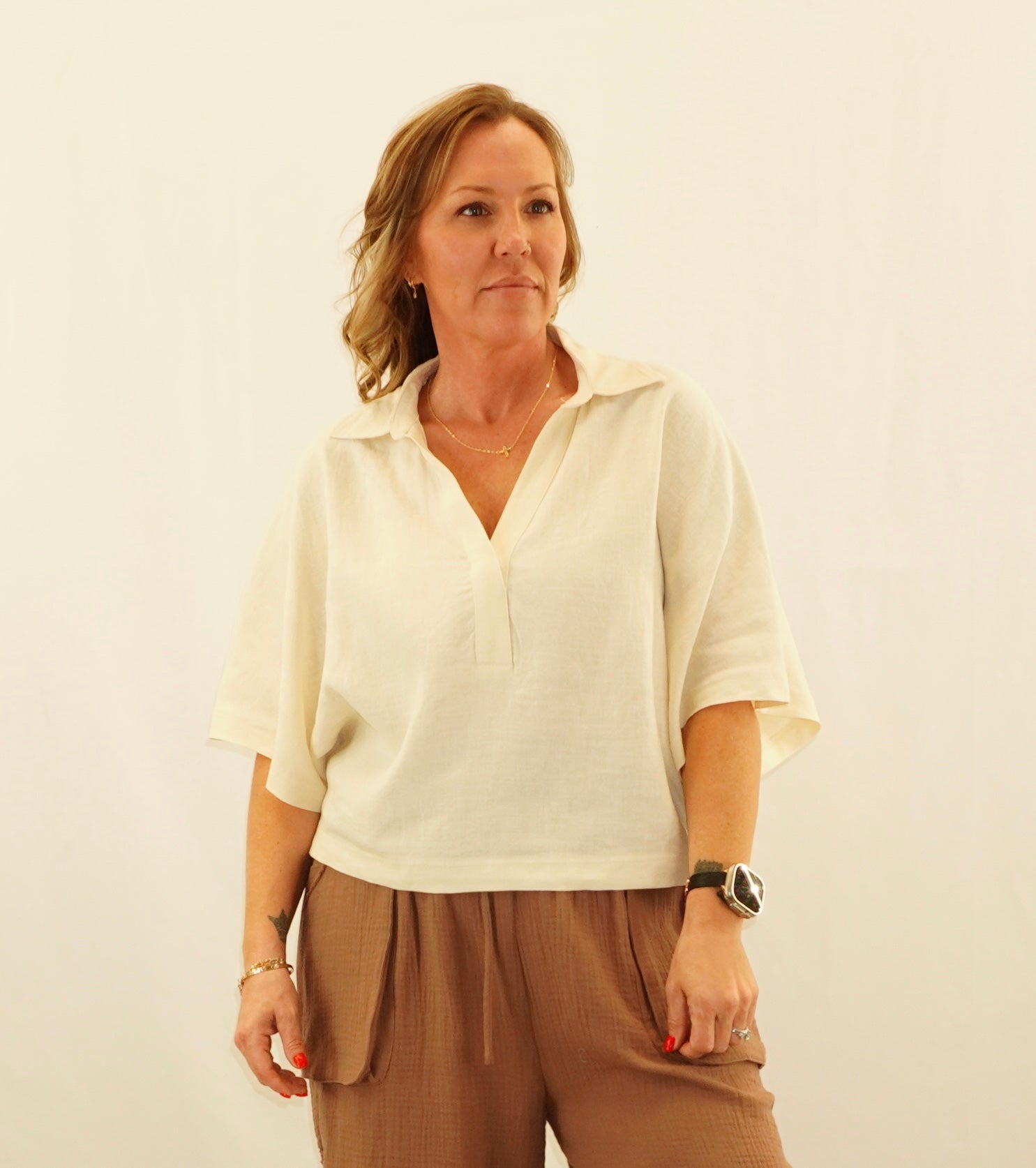Drape Blouse