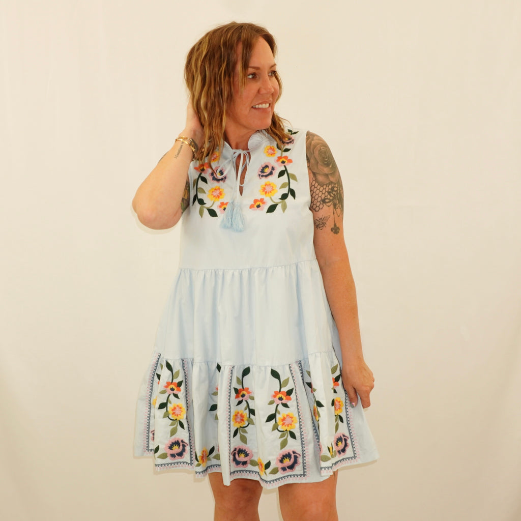 Floral Mini Dress